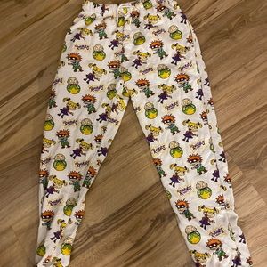 nickelodeon rug tats sweatpants size medium